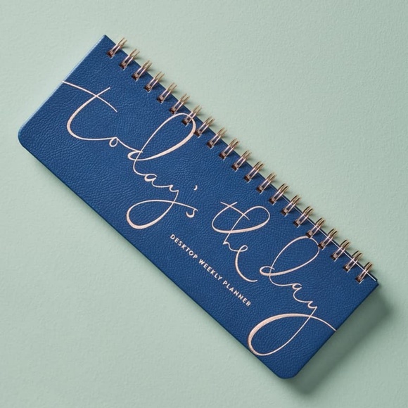 Anthropologie Other - Anthropologie Weekly Desktop Planner